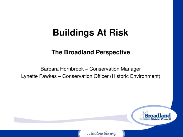 buildings at risk