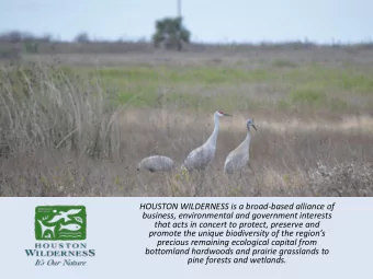 promote the unique biodiversity of the regions  precious remaining ecological capital from