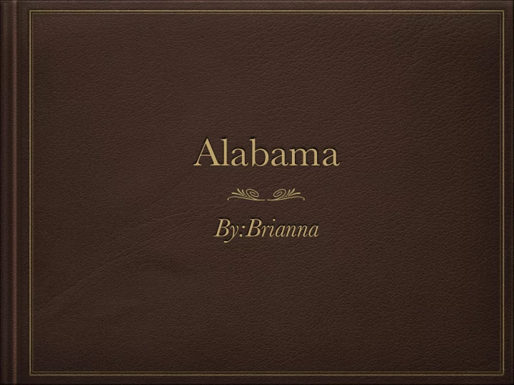 alabama