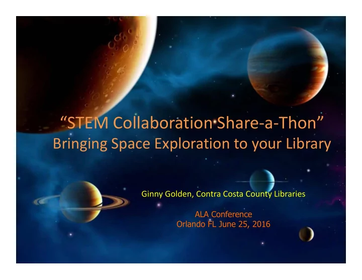 stem collaboration share a thon