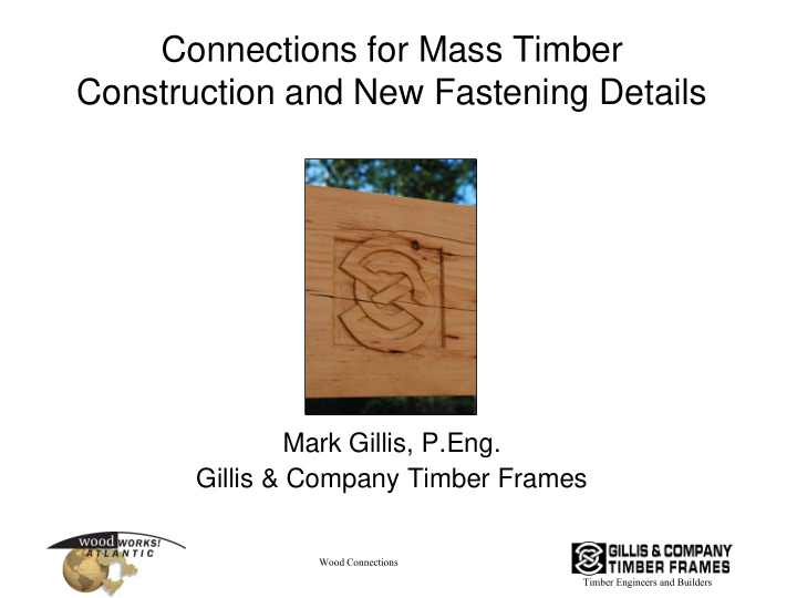 connections for mass timber construction and new