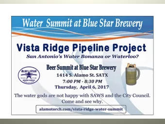 1  Mid-Basin Water Supply  Alterna4ves to Vista Ridge  James Lee Murphy, Esq.  ABorney at Law