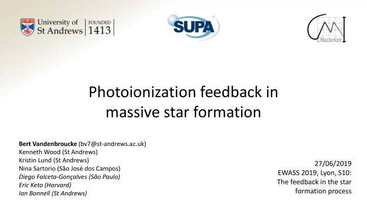 photoionization feedback in