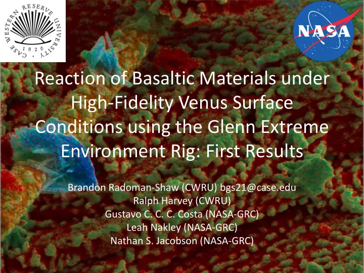 high fidelity venus surface