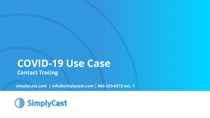 covid 19 use case