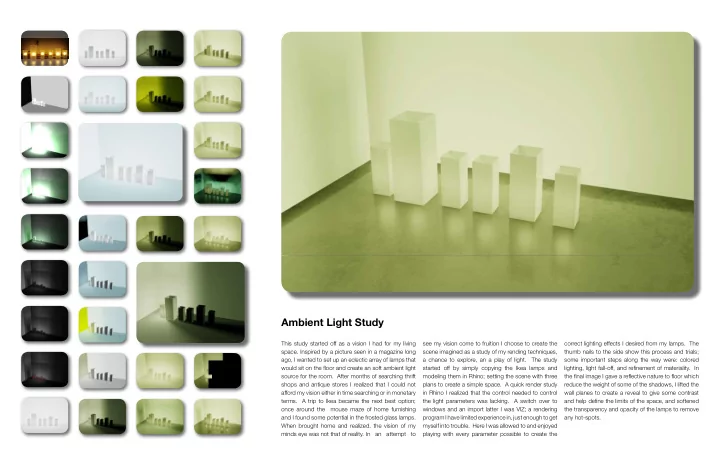 ambient light study