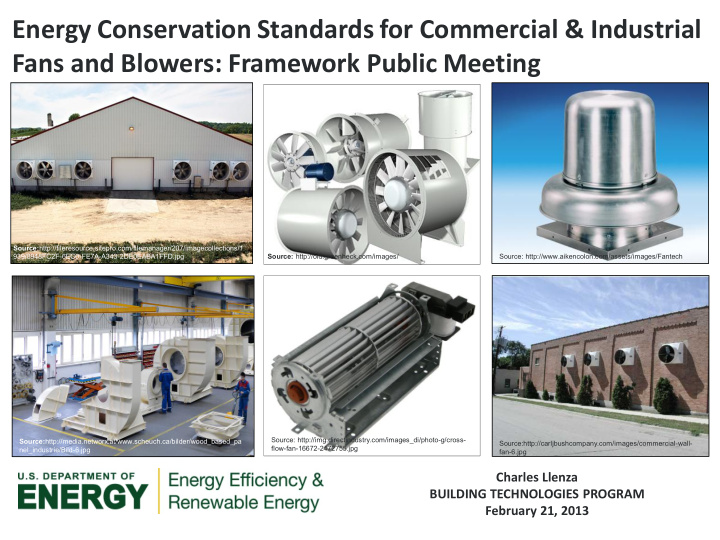energy conservation standards for commercial industrial