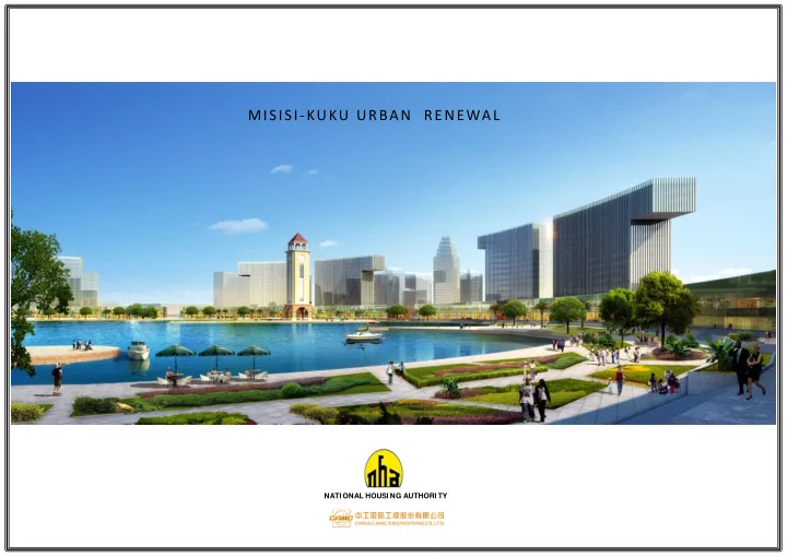 misisi kuku urban renewal
