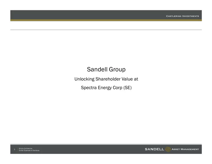sandell group