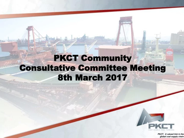 consulta consu ltativ tive e committee committee meeting
