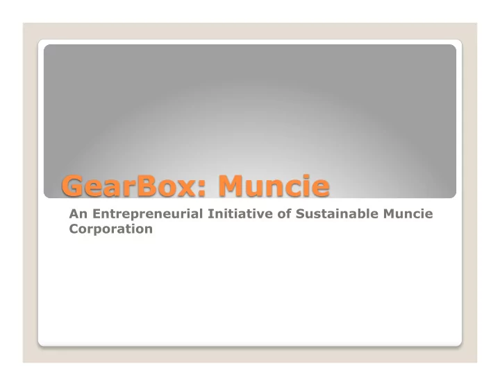 gearbox muncie