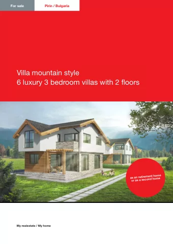 Villa Mountain Style  6 luxury 3 bedroom villas with 2 fmoors  6 Doppelstckige Luxus Villen  m  e