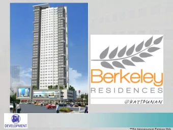 **For Announcement Purposes Only  Vicinity Map  *  NOTE:  The Developer reserves the right to alter