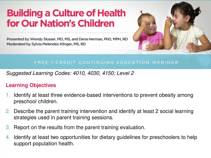 preschool children
