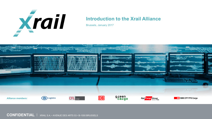 introduction to the xrail alliance