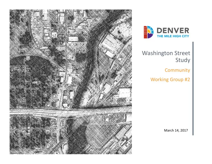 washington street study