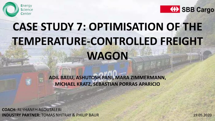 case study 7 optimisation of the