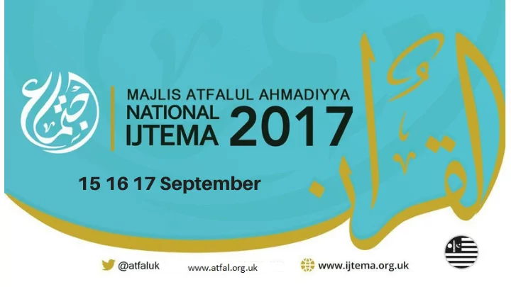 15 16 17 september theme sports