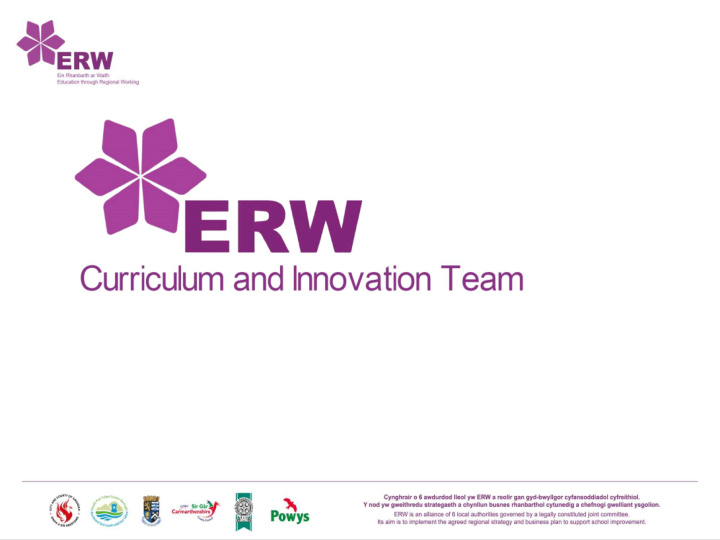 diweddariad cwricwlwm i gymru curriculum for wales update