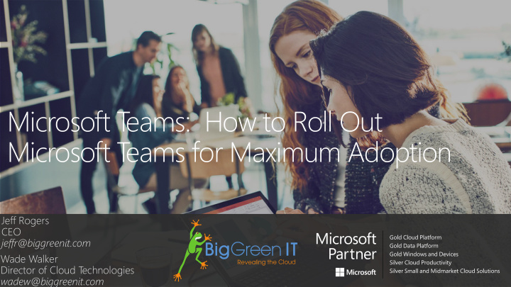 microsoft t eams how to roll out