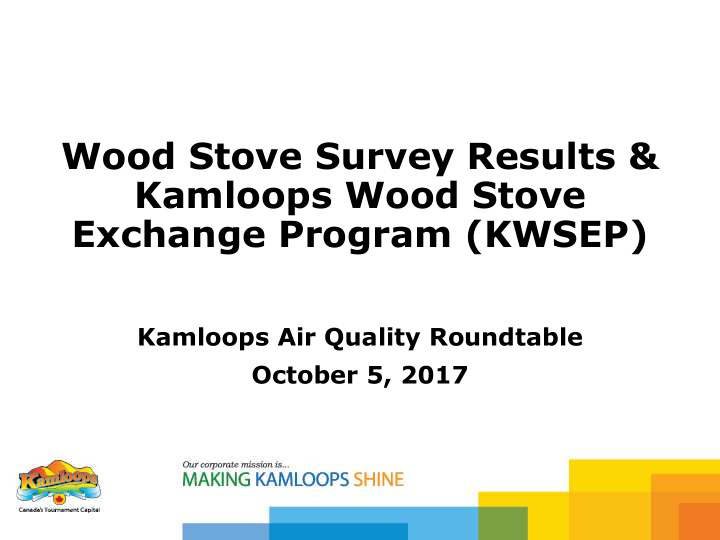 kamloops wood stove