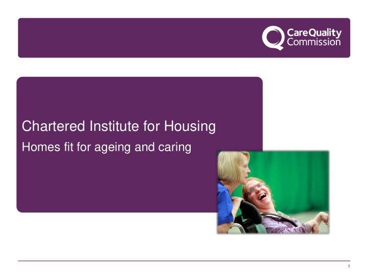 chartered institute for housing