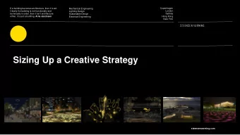 Sizing Up a Creative Strategy  steensenvarming.com  STEENSEN VARMING  Design  Technology  Projects
