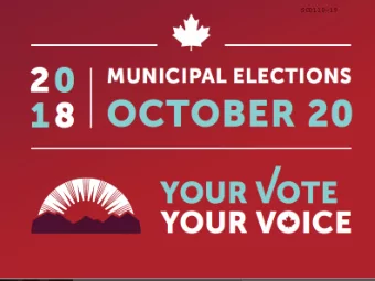 SCD110-19  Overview  Elections overview and Electoral Area A  Importance of the election