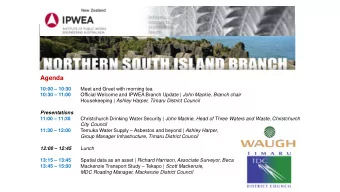 Agenda  10:00  10:30  Meet and Greet with morning tea  10:30  11:00 Official Welcome and