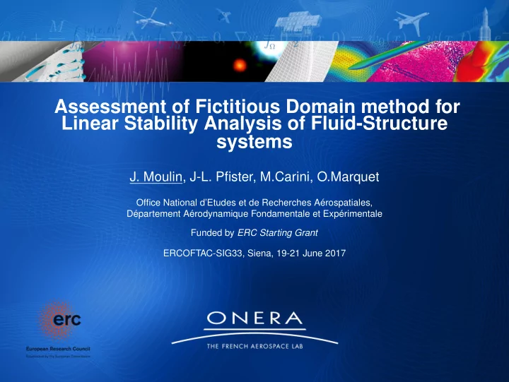 assessment of fictitious domain method for linear