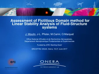 Assessment of Fictitious Domain method for  Linear Stability Analysis of Fluid-Structure  systems