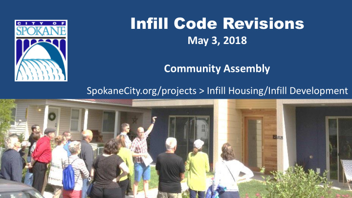 infill code revisions