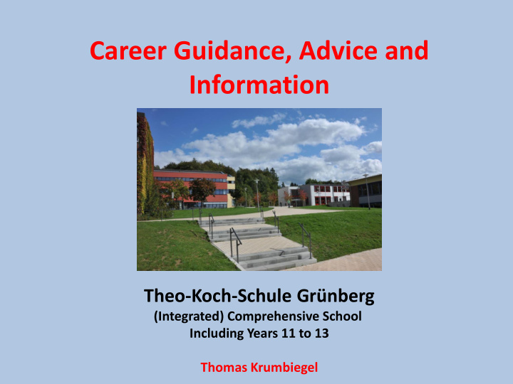 career guidance advice and