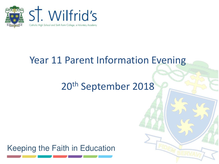 year 11 parent information evening