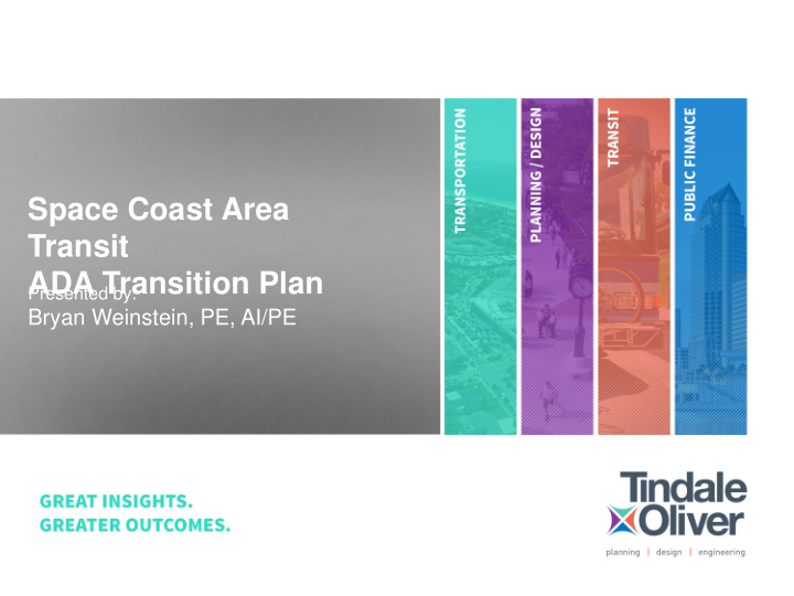 space coast area transit ada transition plan