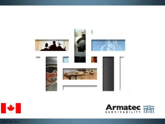 AMGT-R001, Rev. 0  Armatec Survivability Integrated  Accessibility Multi Year Plan  Accessibility