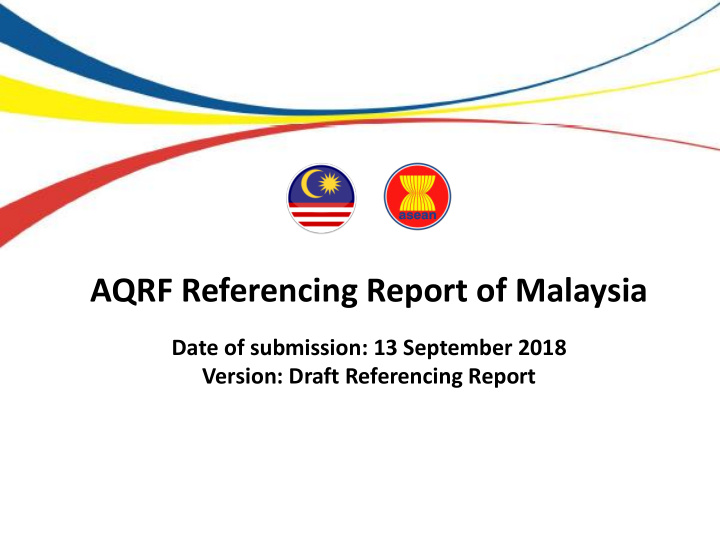 aqrf referencing report of malaysia