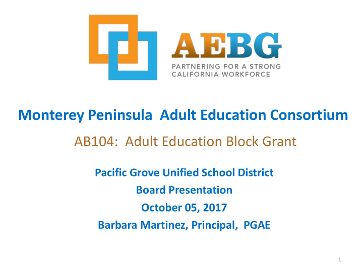 monterey peninsula adult education consortium