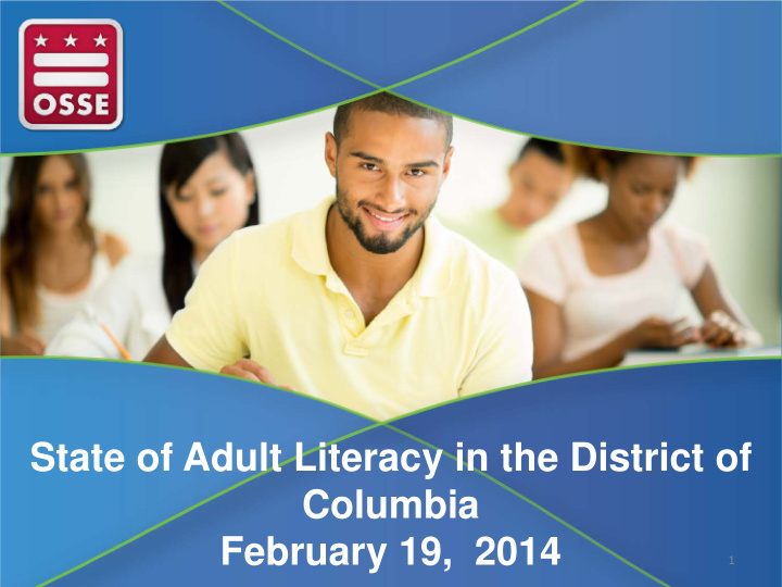state of adult literacy in the district of columbia