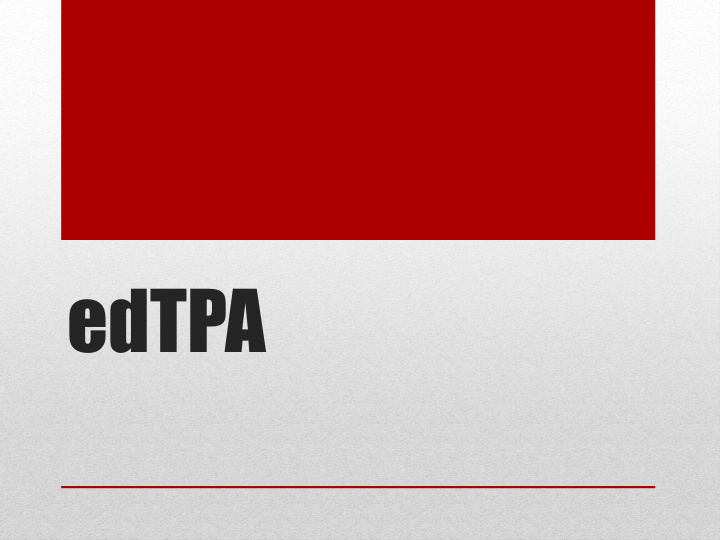 edtpa