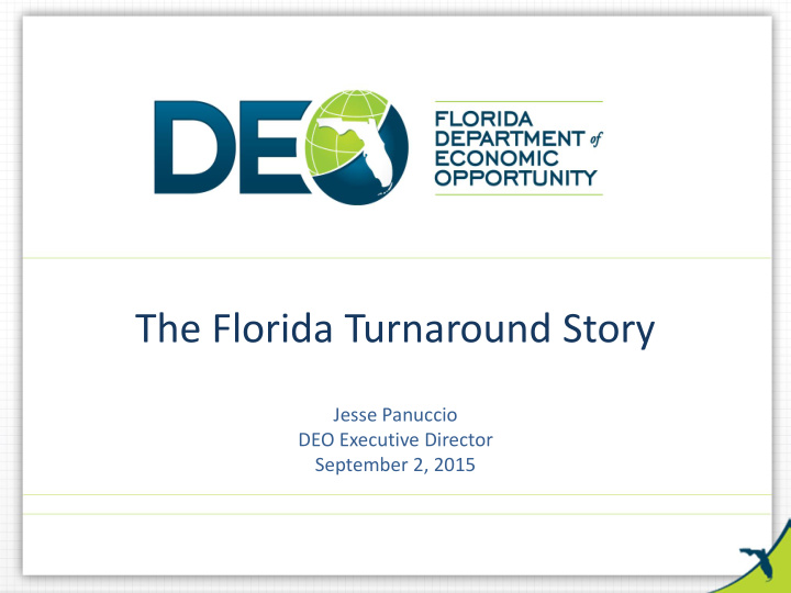 the florida turnaround story