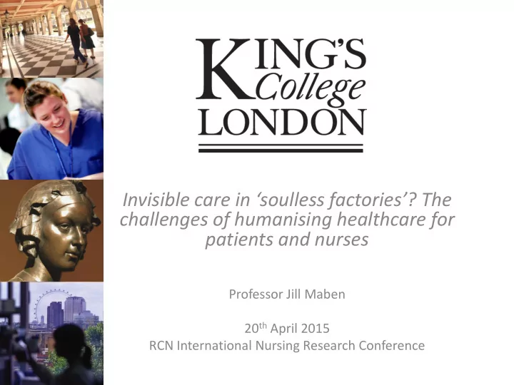 patients and nurses