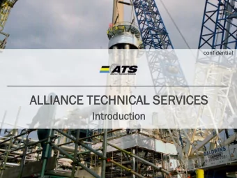 ALLIA  IANCE T  TECHNIC  ICAL S  SERVIC  ICES  Int  Introduction  Sinc  nce 1  1946  A f  fami