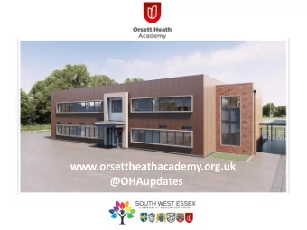 www.orsettheathacademy.org.uk  @OHAupdates  Introductions Steve Munday  Chief Executive Officer