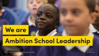 Teaching Leaders  4  Teaching Leaders  Who is it for?  High potential, academic Middle Leaders  How