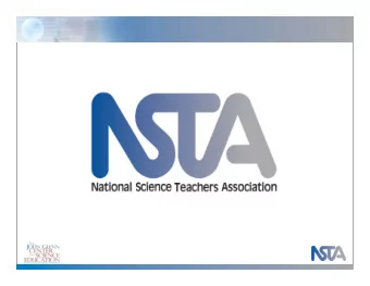 The National Science Teachers Association's mission is to promote  excellence and innovation in
