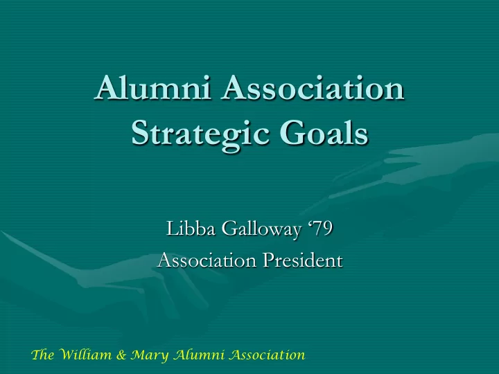 strategic goals
