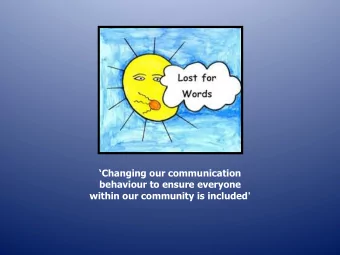Changing our communication  behaviour to ensure everyone within our community is included