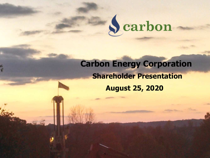 carbon energy corporation