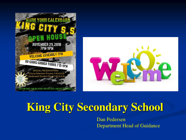 king city secondary school